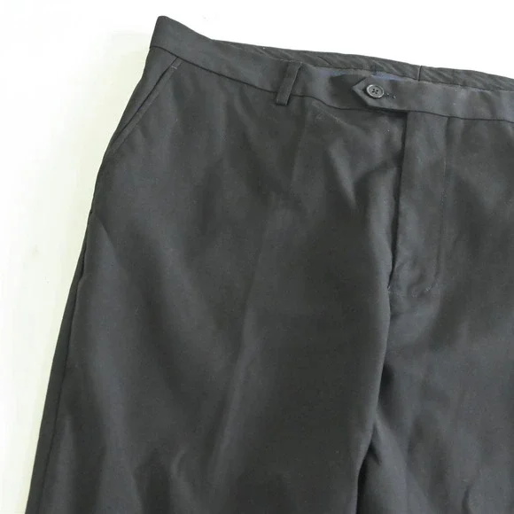 Mosaique 42R 34x28 Black Extra Slim Super 200s Wool Mens Jacket Pants Suit